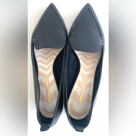 NICHOLAS KIRKWOOD Like NEW Beya Black Leather Shoes Size EU 40 - Picture 3 of 7